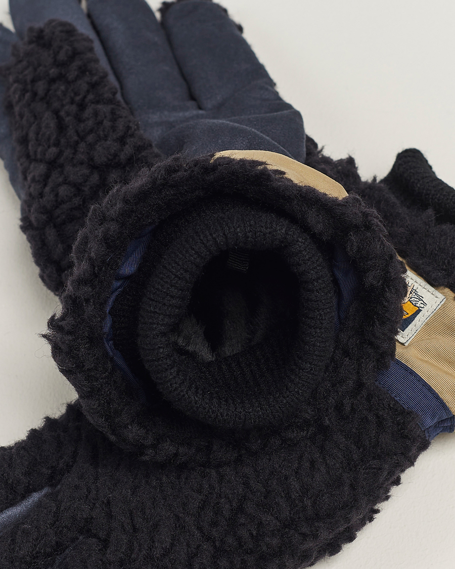Herren | Handschuhe | Elmer by Swany | Sota Wool Teddy Gloves Black