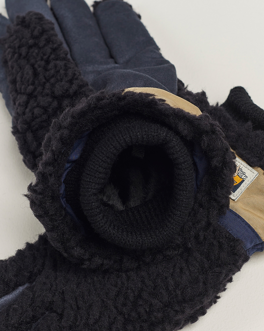 Herren | Elmer by Swany Sota Wool Teddy Gloves Black | Elmer by Swany | Sota Wool Teddy Gloves Black