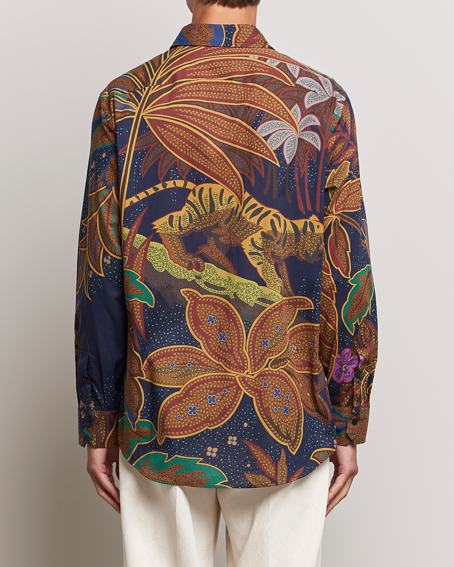 Herren | Hemden | Etro | Oversize Jungle Printed Shirt Navy