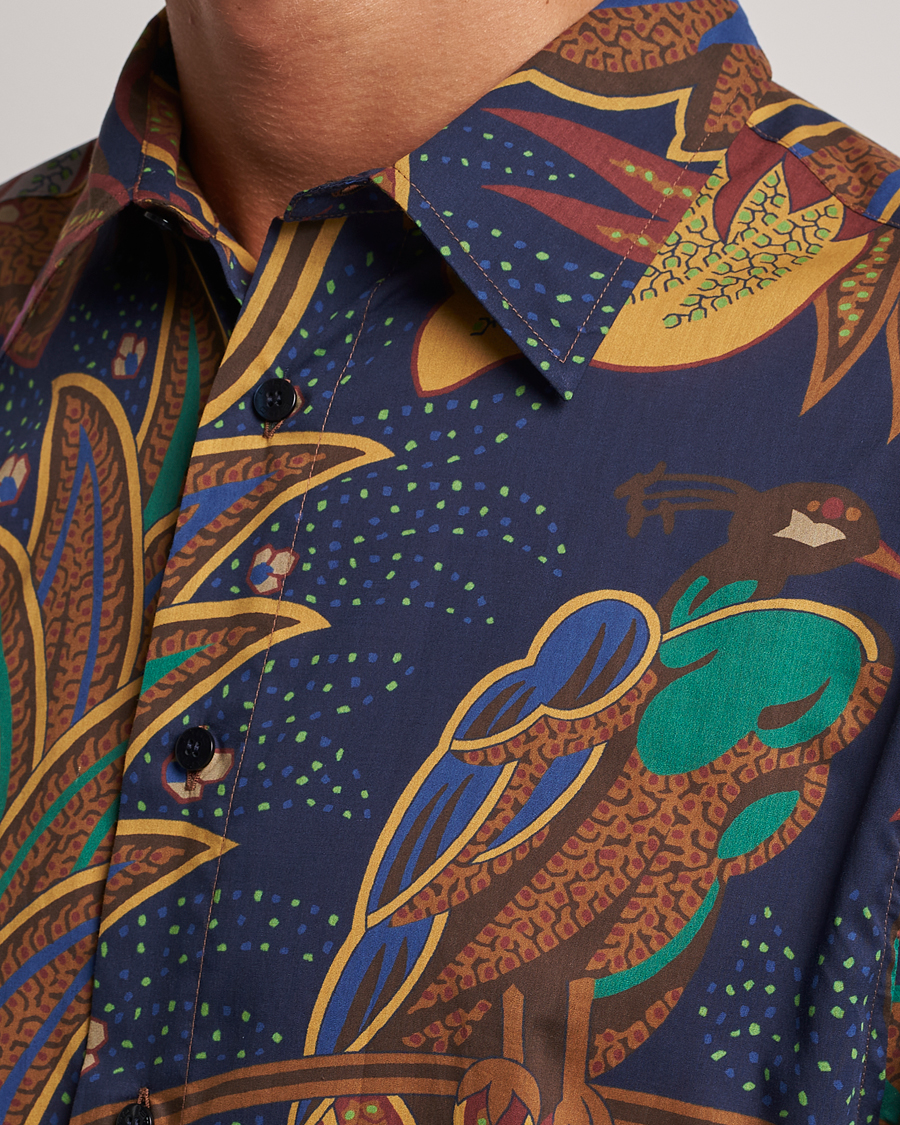 Herren | Hemden | Etro | Oversize Jungle Printed Shirt Navy
