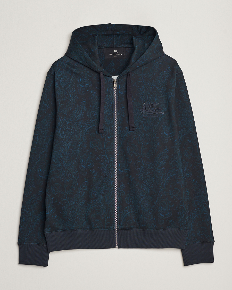 Herren | Pullover | Etro | Full Zip Sweater Navy