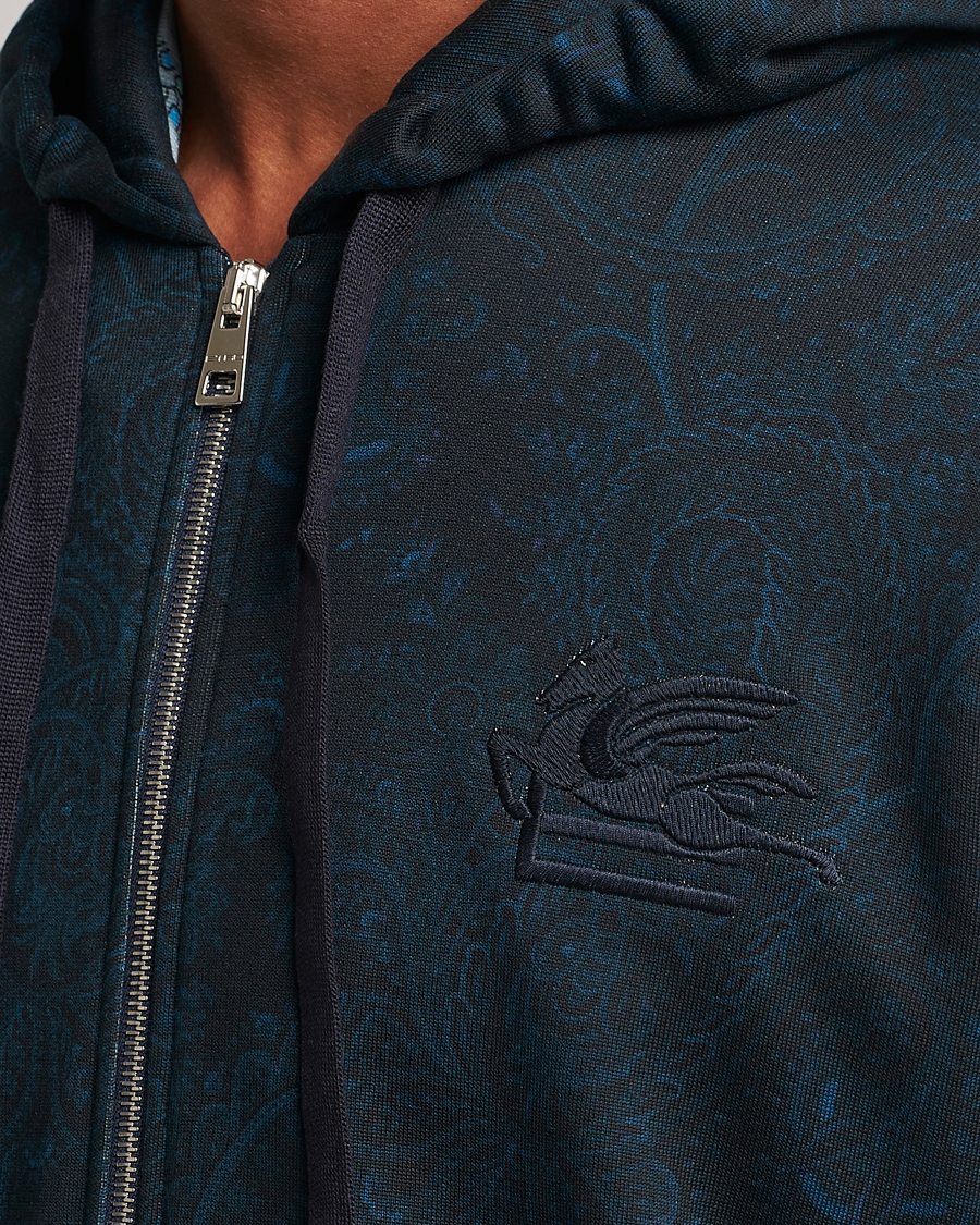 Herren | Pullover | Etro | Full Zip Sweater Navy