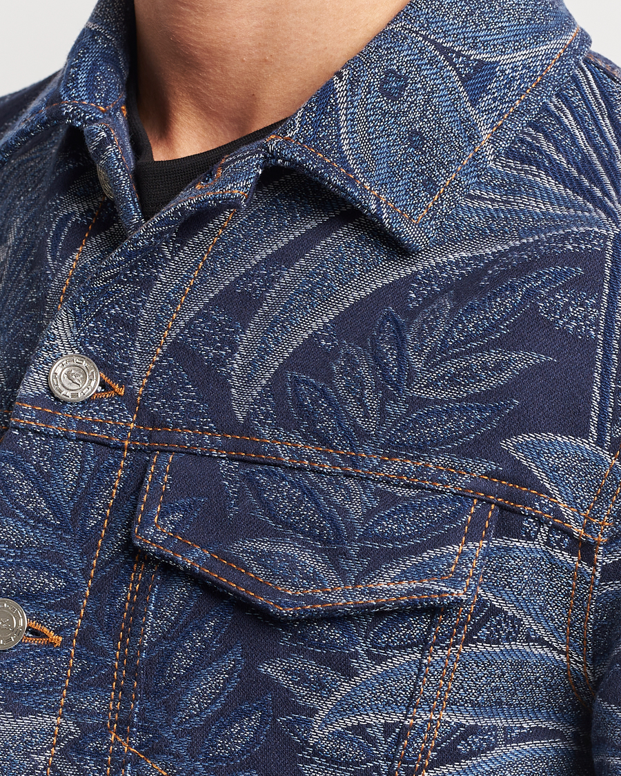Herren | Jacken | Etro | Jacquard Denim Jacket Azzurro
