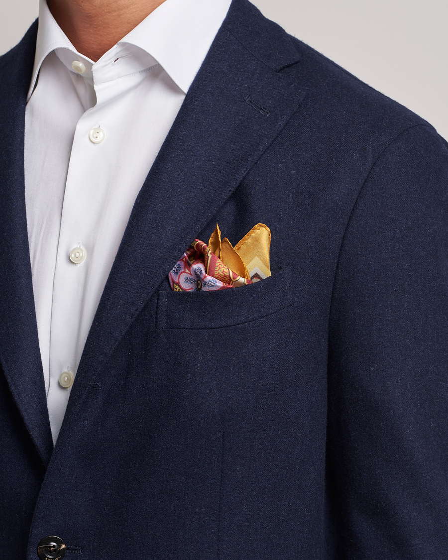 Herren | Etro Bangalore Printed Pocket Square Beige | Etro | Bangalore Printed Pocket Square Beige