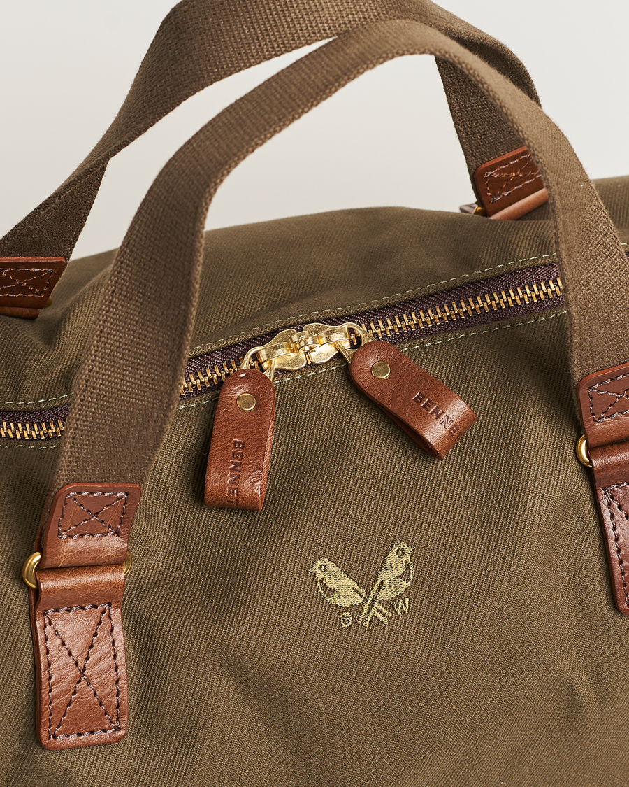 Herren | Taschen | Bennett Winch | Canvas Suit Carrier Holdall Olive