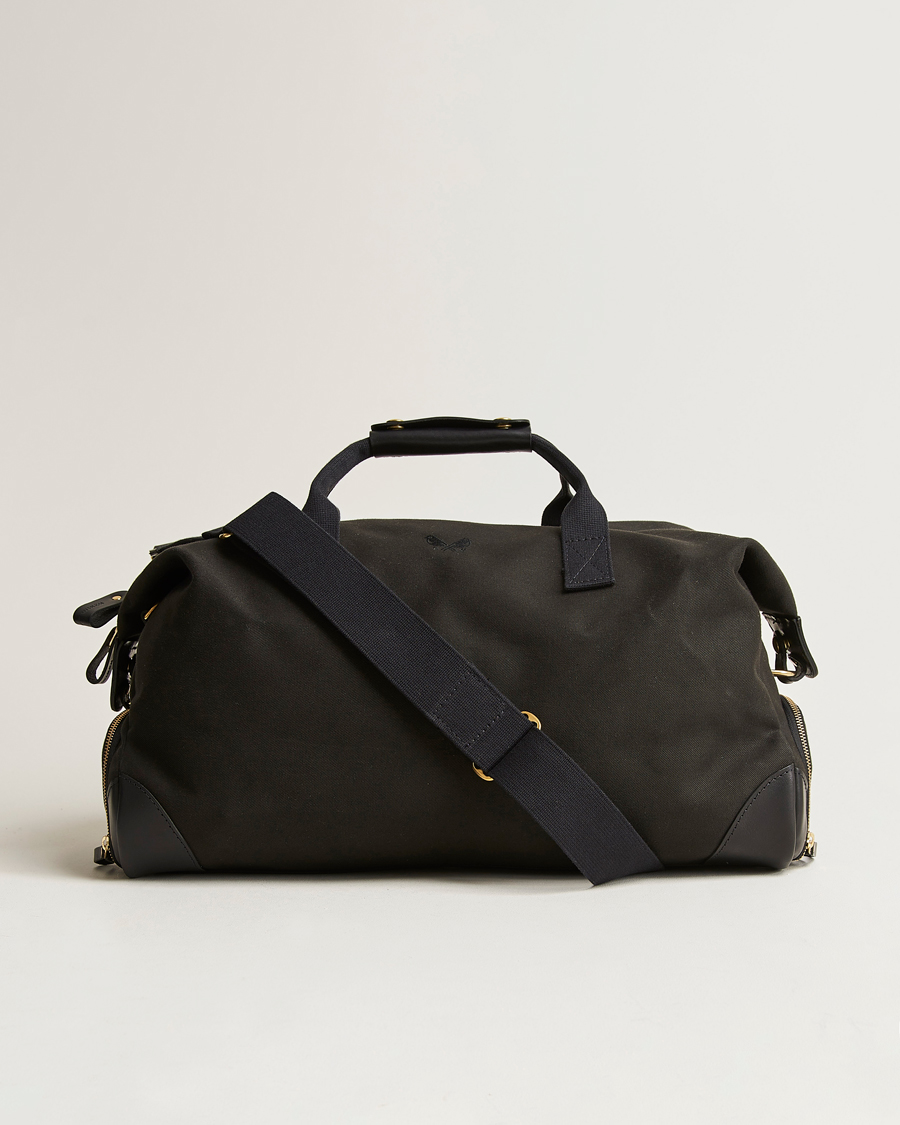 Herren | Taschen | Bennett Winch | Canvas Weekender Black