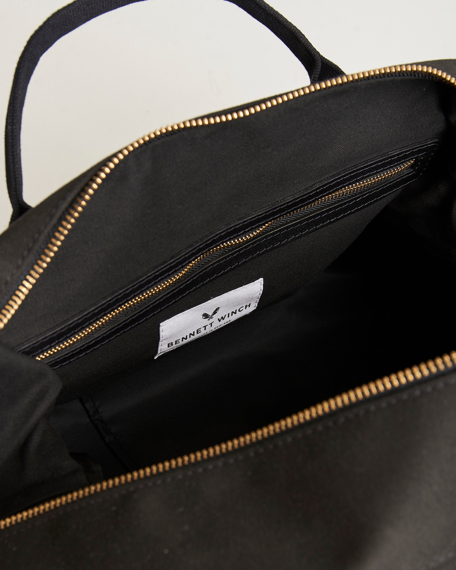 Herren | Taschen | Bennett Winch | Canvas Weekender Black
