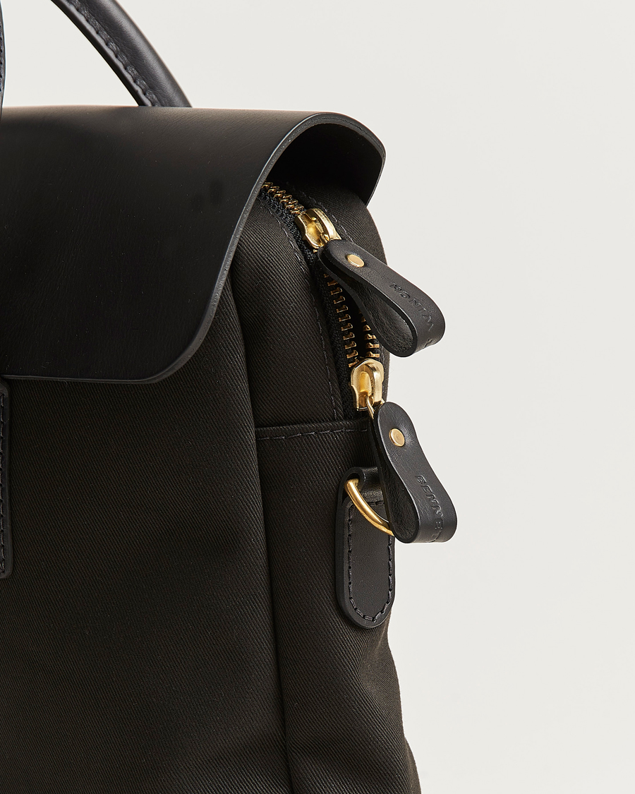 Herren | Taschen | Bennett Winch | Canvas Briefcase Black