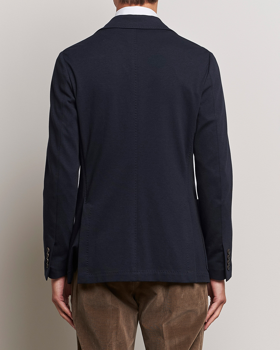Herren | Sakkos | Canali | Jersey Blazer Navy