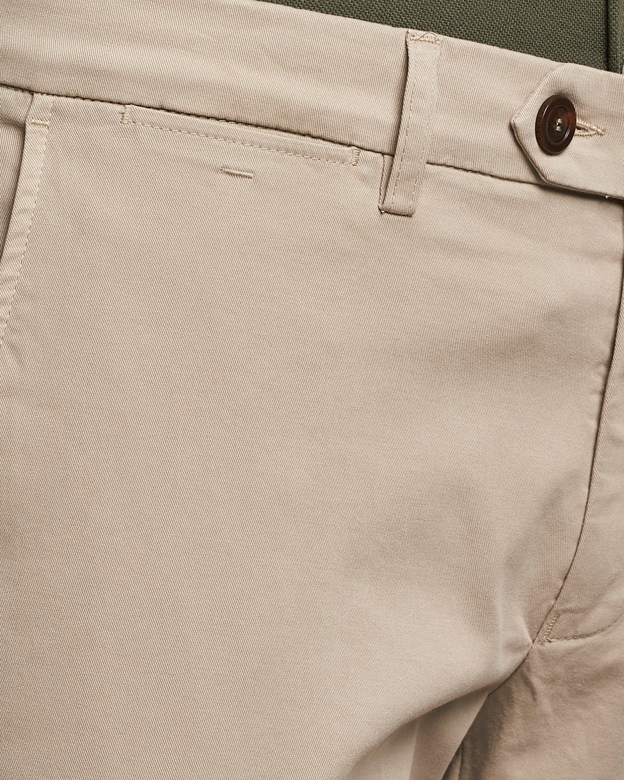 Herren | Hosen | Canali | Regular Fit Stretch Chinos Beige