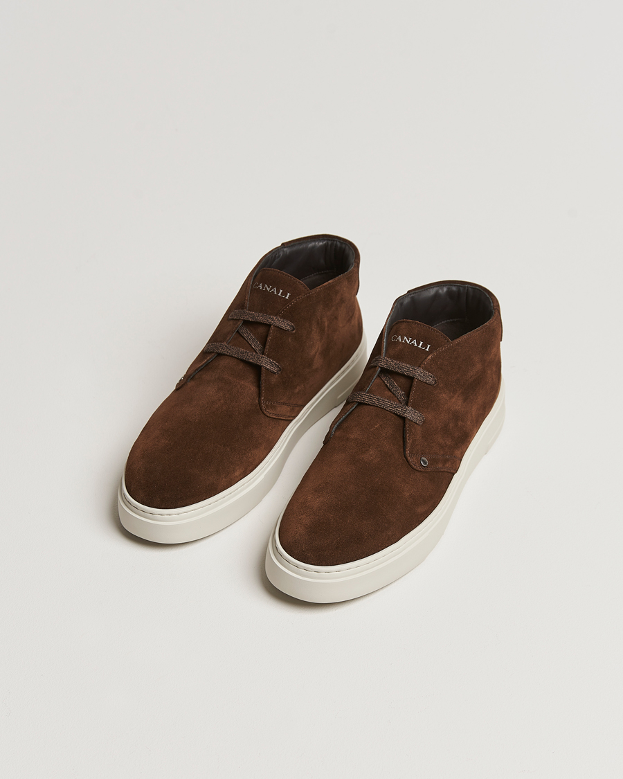 Herren | Canali Casetta Chukka Boot Brown Suede | Canali | Casetta Chukka Boot Brown Suede