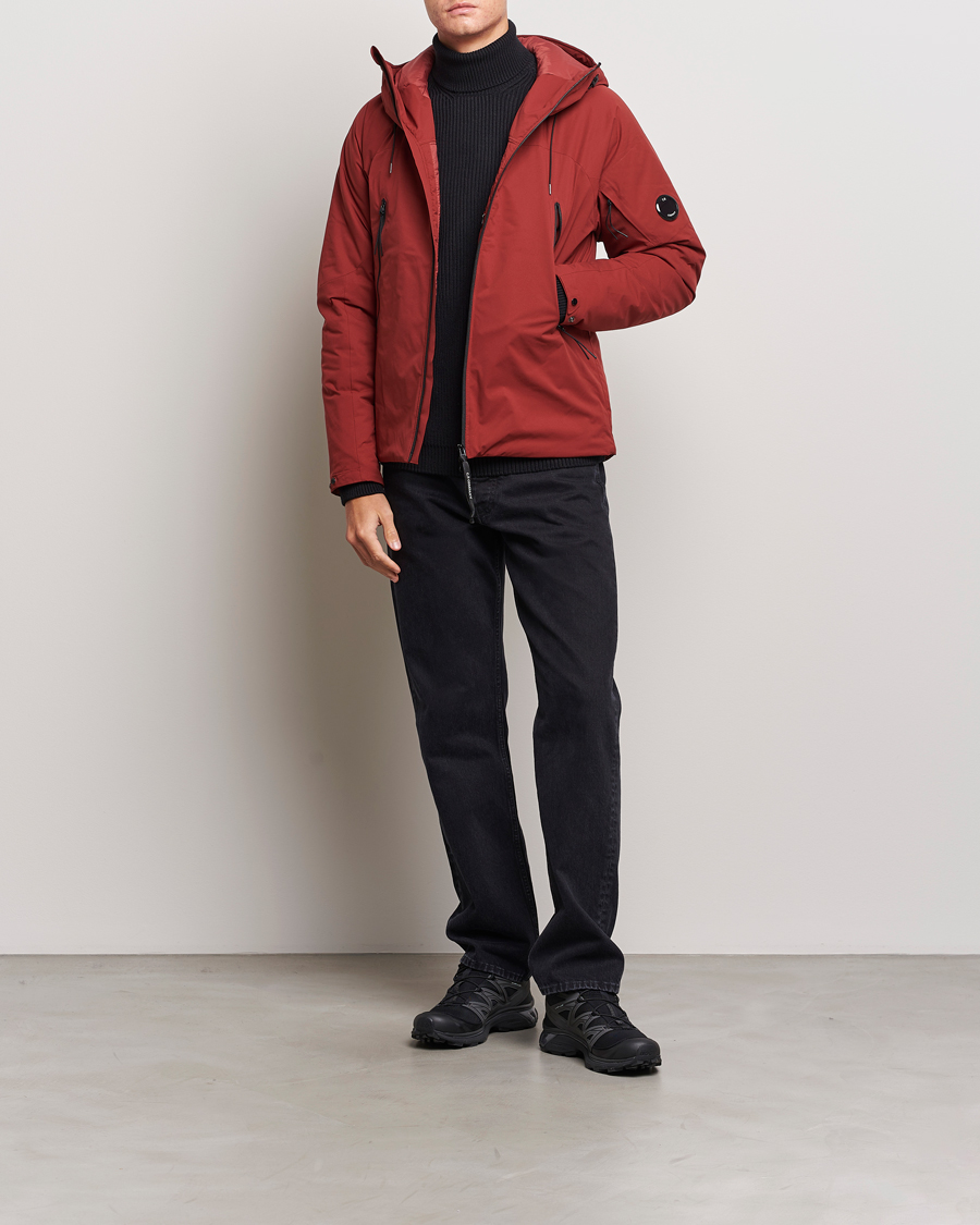 Herren | Jacken | C.P. Company | Pro-Tec Lightweight Padded Jacket Burnt Red