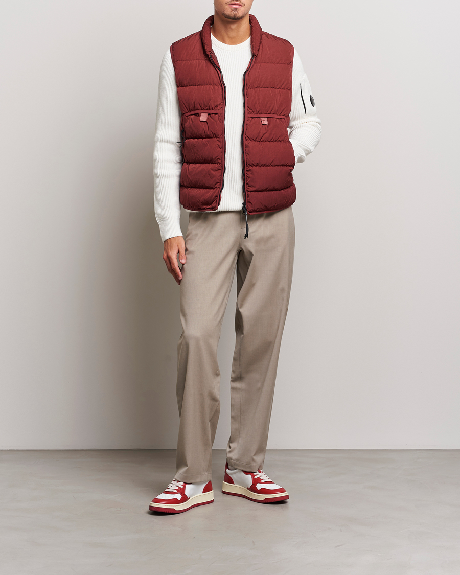 Herren | Jacken | C.P. Company | Eco-Chrome R Lightweight Down Vest Wine