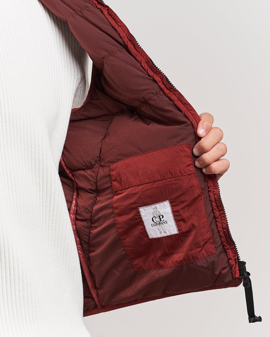 Herren | Jacken | C.P. Company | Eco-Chrome R Lightweight Down Vest Wine
