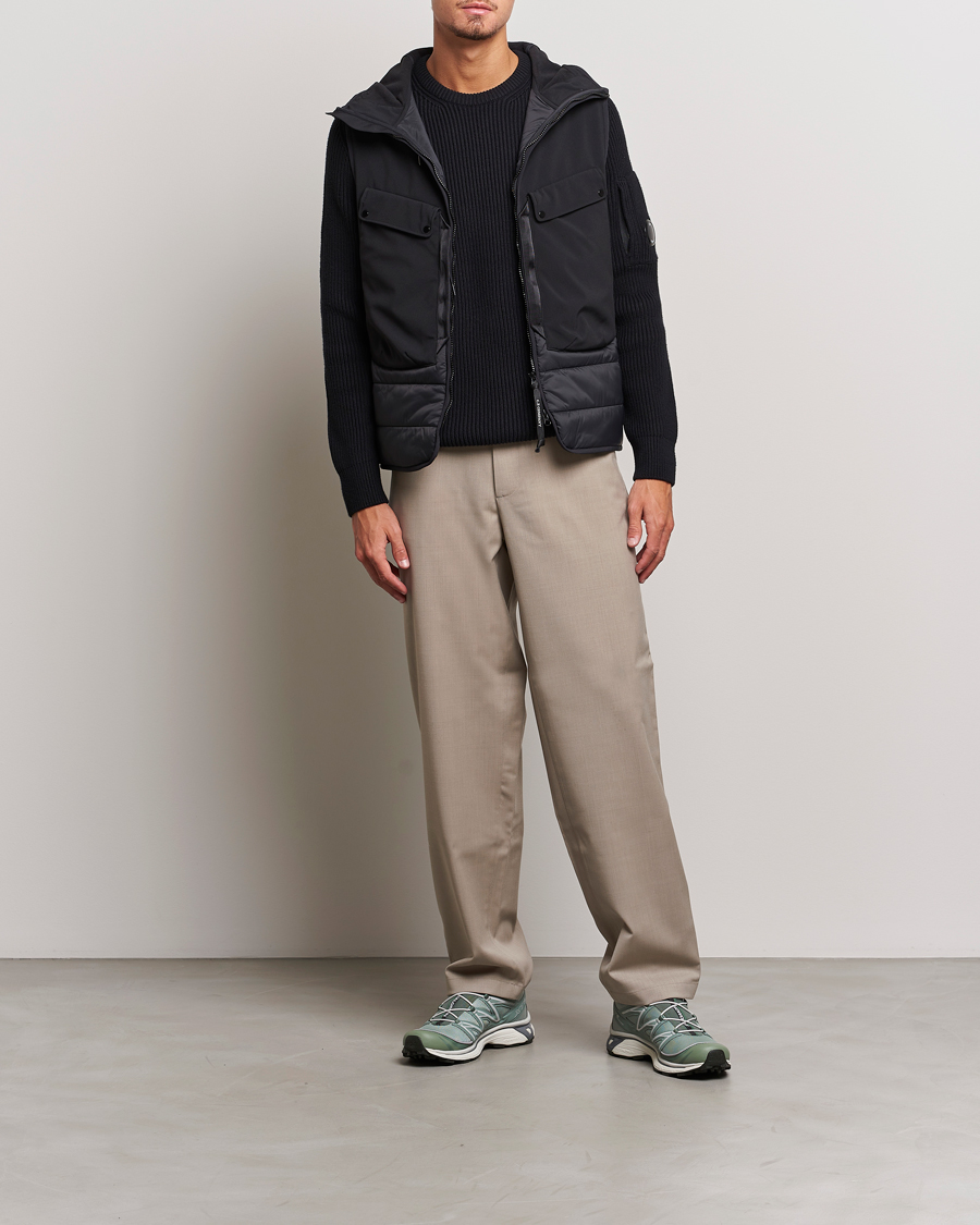 Herren | Jacken | C.P. Company | CP Shell - R Mixed Goggle Vest Black