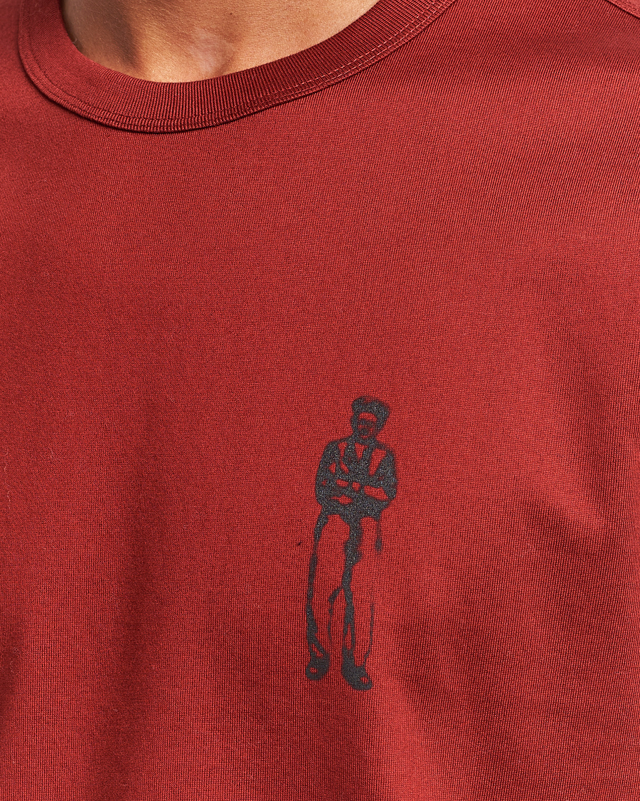 Herren | T-Shirts | C.P. Company | Mercerized Jersey Logo T-Shirt Wine