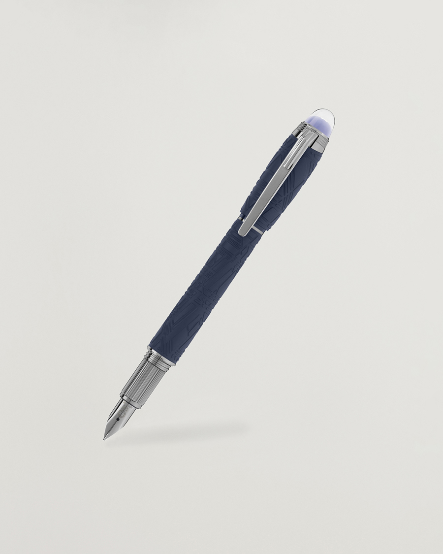 Herren | Montblanc Starwalker SpaceBlue Resin Fountain Pen Blue | Montblanc | Starwalker SpaceBlue Resin Fountain Pen Blue
