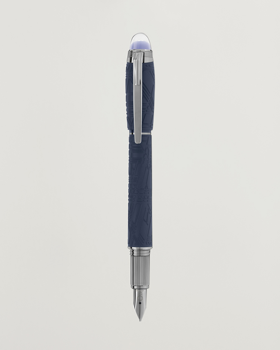 Herren | Montblanc Starwalker SpaceBlue Resin Fountain Pen Blue | Montblanc | Starwalker SpaceBlue Resin Fountain Pen Blue