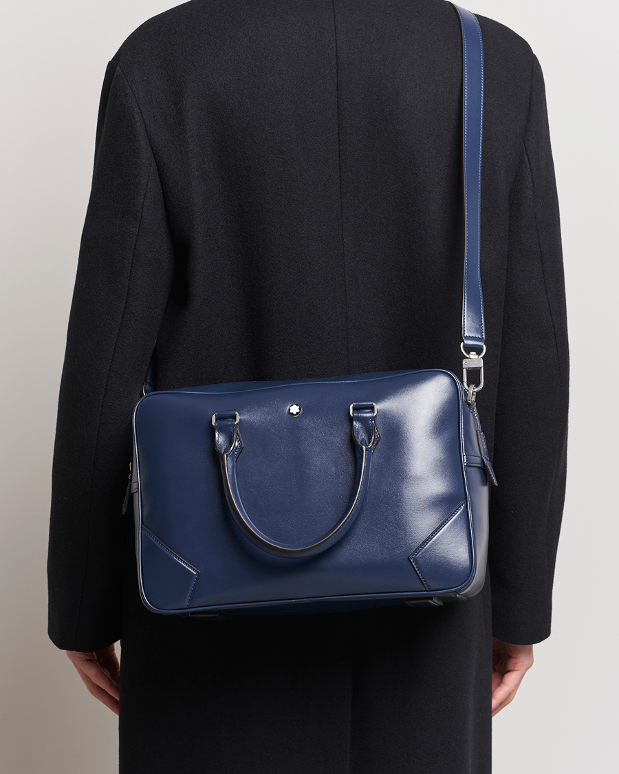 Herren | Montblanc Meisterstück Medium Duffle Ink Blue | Montblanc | Meisterstück Medium Duffle Ink Blue