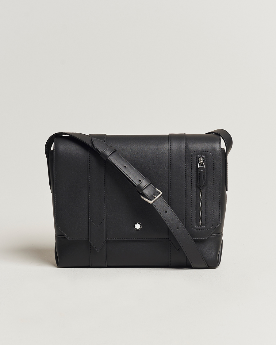 Herren | Montblanc Meisterstück Selection Soft Mini Messenger Black | Montblanc | Meisterstück Selection Soft Mini Messenger Black