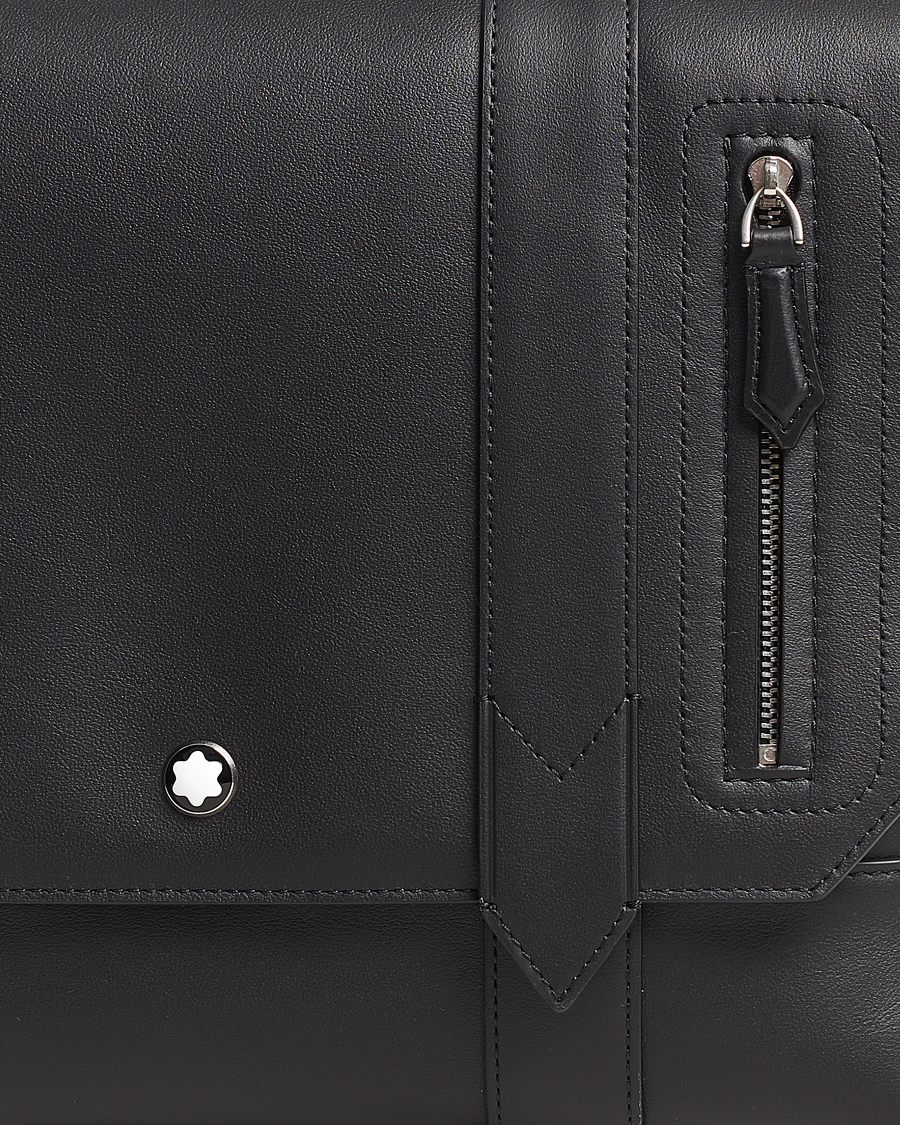 Herren | Montblanc Meisterstück Selection Soft Mini Messenger Black | Montblanc | Meisterstück Selection Soft Mini Messenger Black