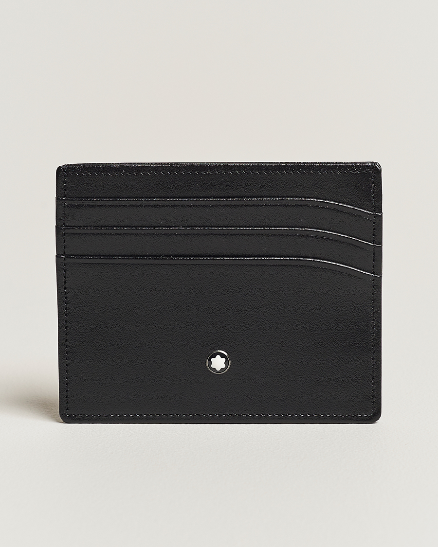 Herren | Montblanc Meisterstück Pocket 6 Credit Card Holder Black | Montblanc | Meisterstück Pocket 6 Credit Card Holder Black