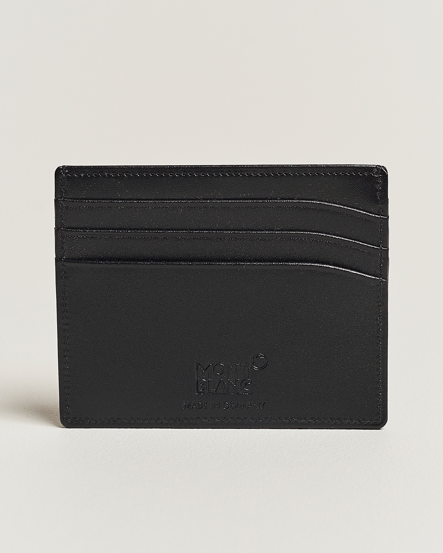 Herren | Montblanc Meisterstück Pocket 6 Credit Card Holder Black | Montblanc | Meisterstück Pocket 6 Credit Card Holder Black