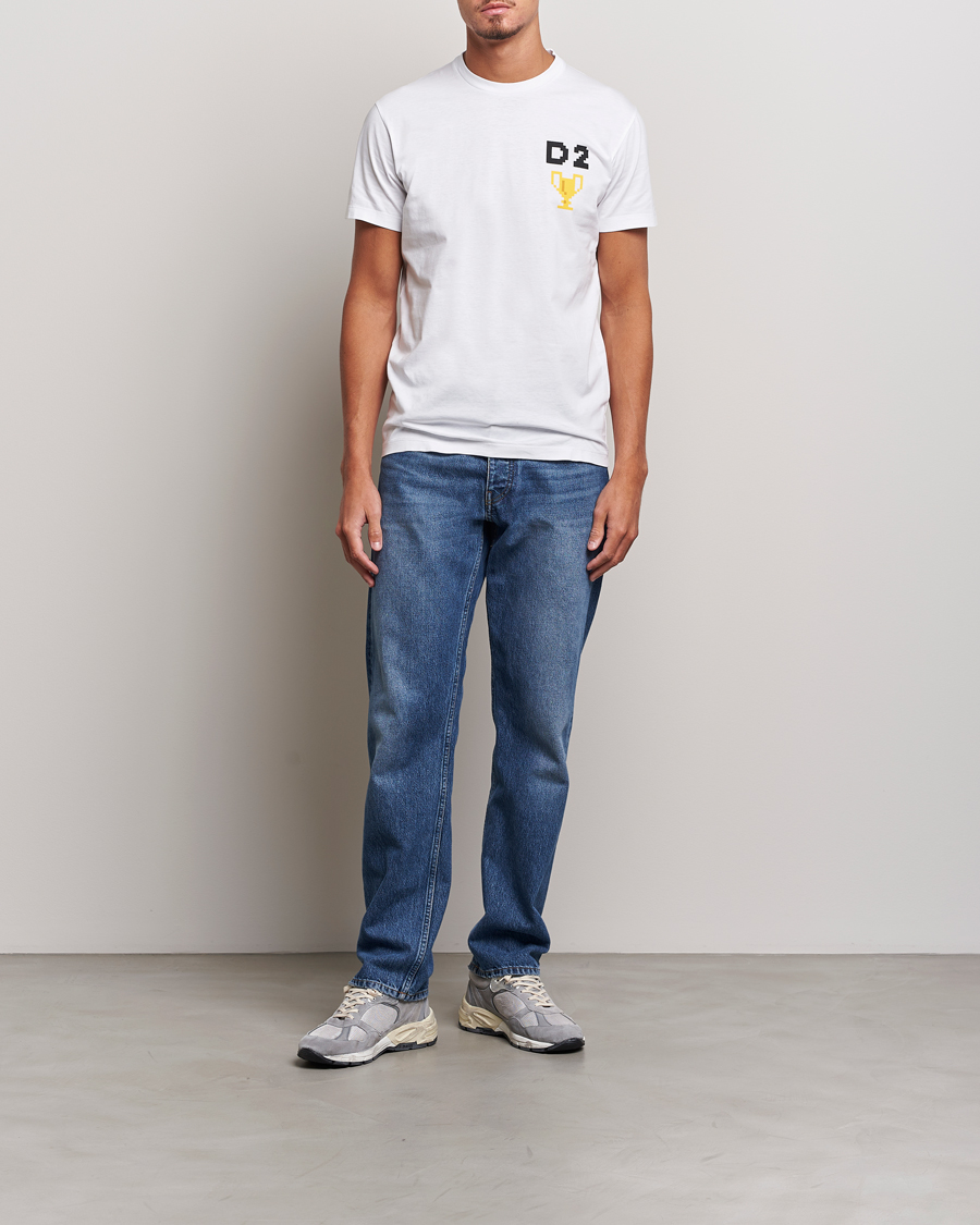 Herren | T-Shirts | Dsquared2 | Cool Fit Trophy Tee White