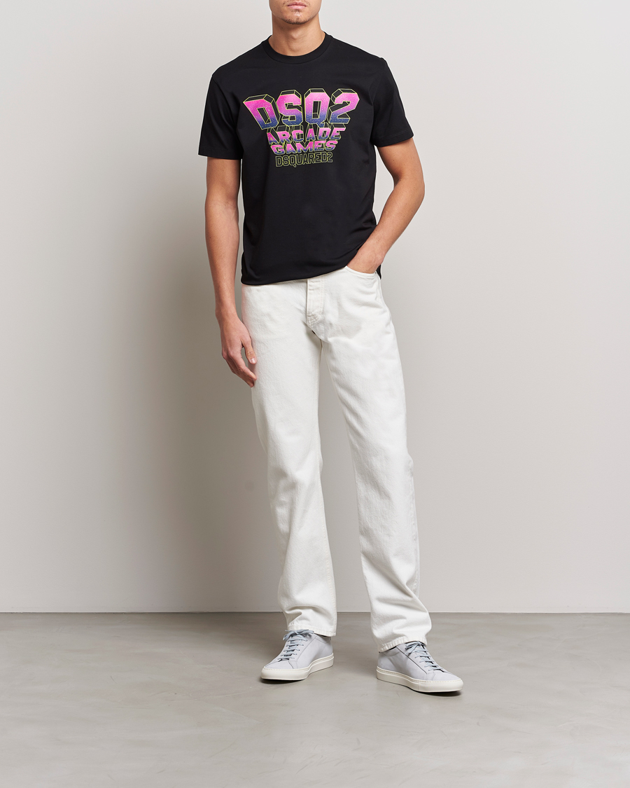 Herren | T-Shirts | Dsquared2 | Cool Fit Logo Tee Black