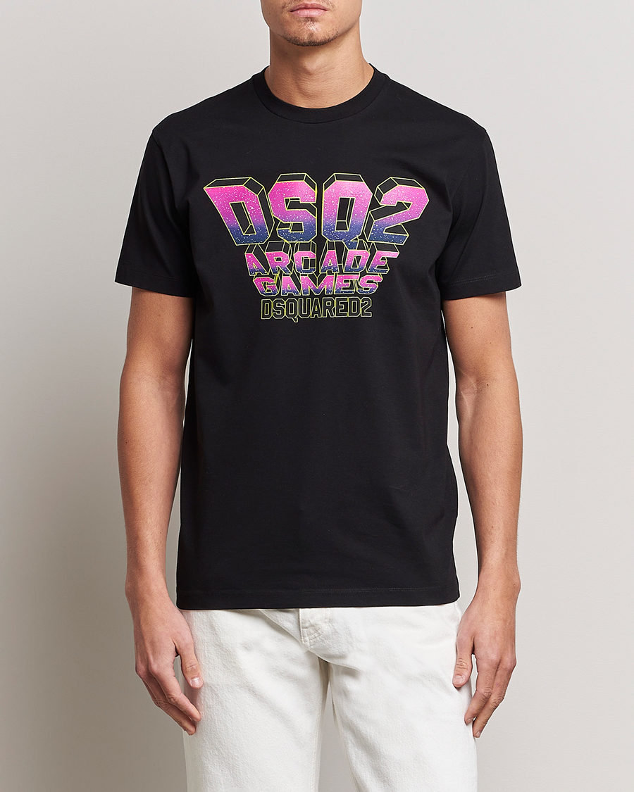 Herren | T-Shirts | Dsquared2 | Cool Fit Logo Tee Black