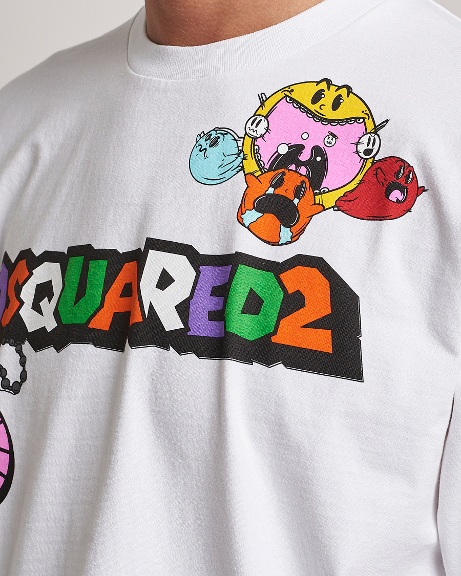 Herren | T-Shirts | Dsquared2 | Heavy Skater Tee White