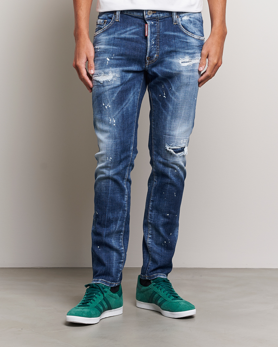 Herren | Jeans | Dsquared2 | Skater Jeans Light Blue Wash