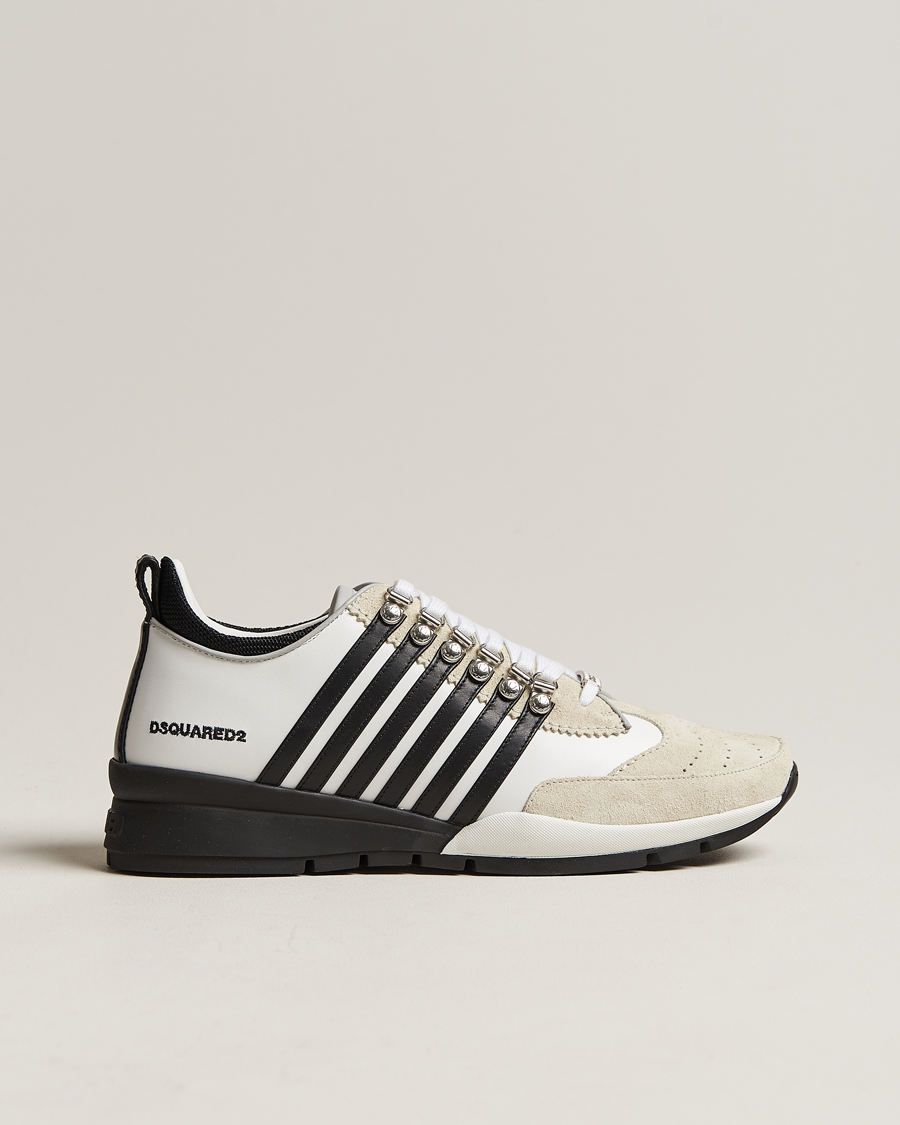 Herren | Dsquared2 Legendary Sneaker White/Black | Dsquared2 | Legendary Sneaker White/Black