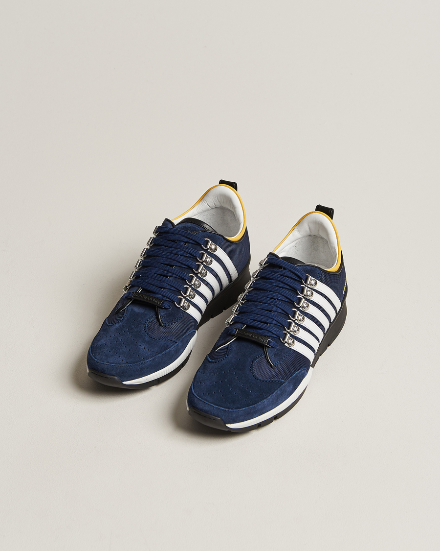 Herren | Dsquared2 Legendary Sneaker Navy/White/Yellow | Dsquared2 | Legendary Sneaker Navy/White/Yellow