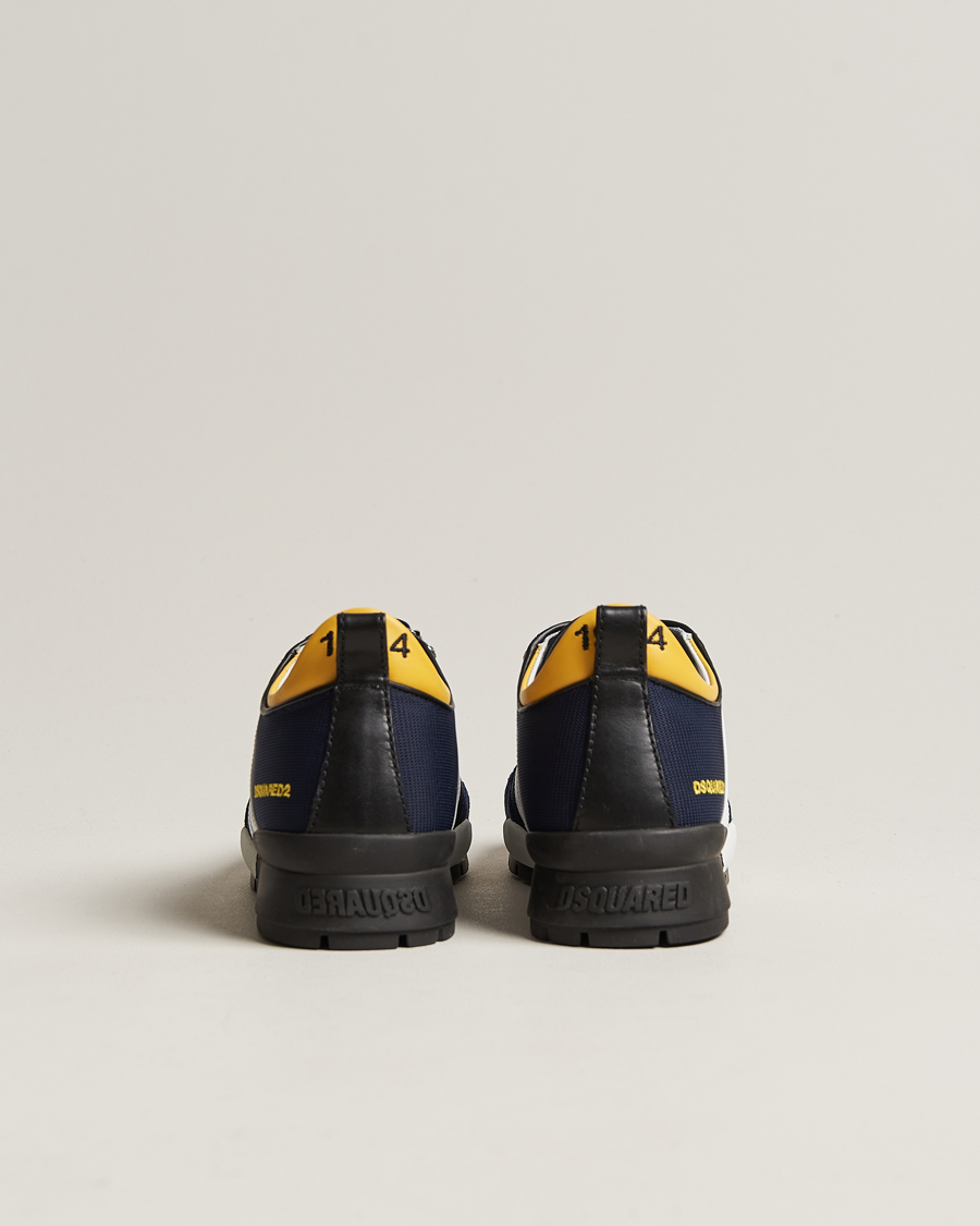 Herren | Dsquared2 Legendary Sneaker Navy/White/Yellow | Dsquared2 | Legendary Sneaker Navy/White/Yellow