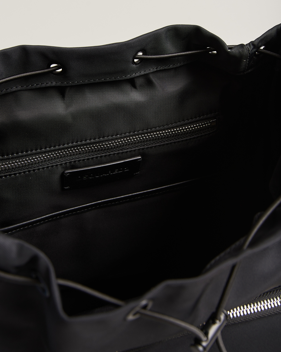 Herren | Dsquared2 Made With Love Backpack Black | Dsquared2 | Made With Love Backpack Black