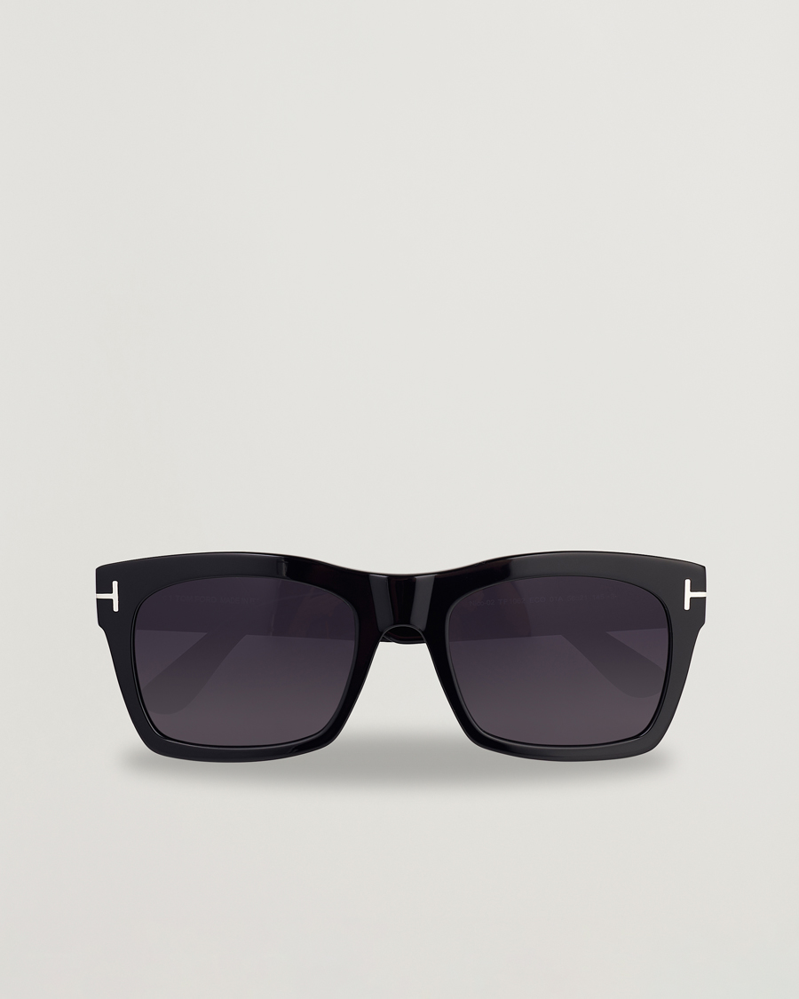 Herren | Tom Ford Nico-02 Sunglasses Shine Black/Smoke | Tom Ford | Nico-02 Sunglasses Shine Black/Smoke