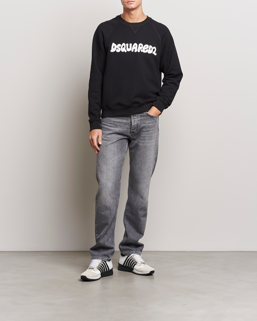 Herren | Pullover | Dsquared2 | Cool Fit Crew Neck Sweatshirt Black