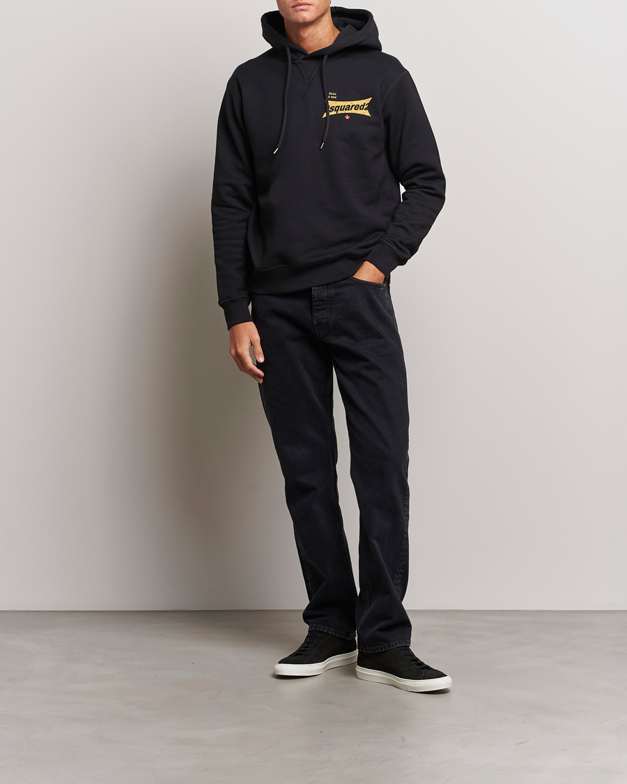 Herren | Pullover | Dsquared2 | Cool Fit Logo Hoodie Black