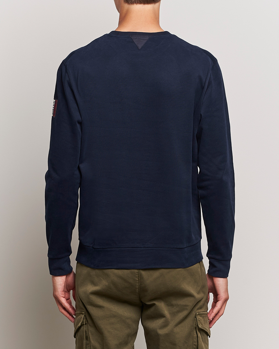 Herren | Pullover | Aeronautica Militare | Felpa Cotton Pocket Sweatshirt Dark Blue