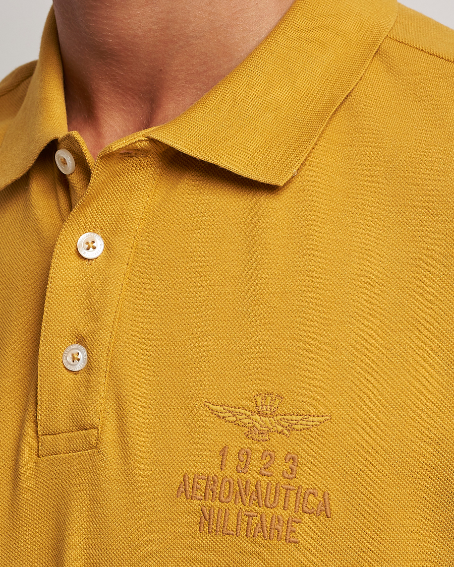 Herren | Poloshirts | Aeronautica Militare | PO1705 Polo Yellow