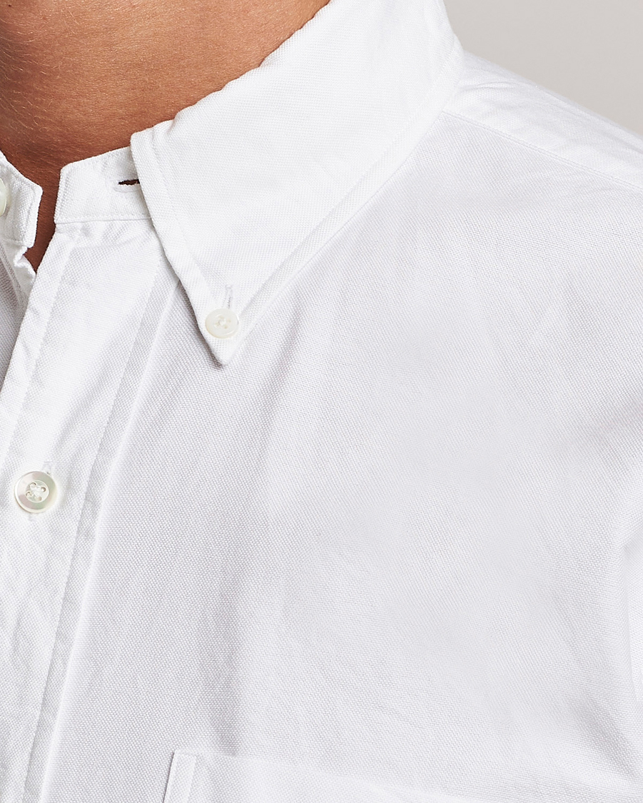 Herren | Hemden | Kamakura Shirts | Vintage Ivy Oxford Button Down Shirt White