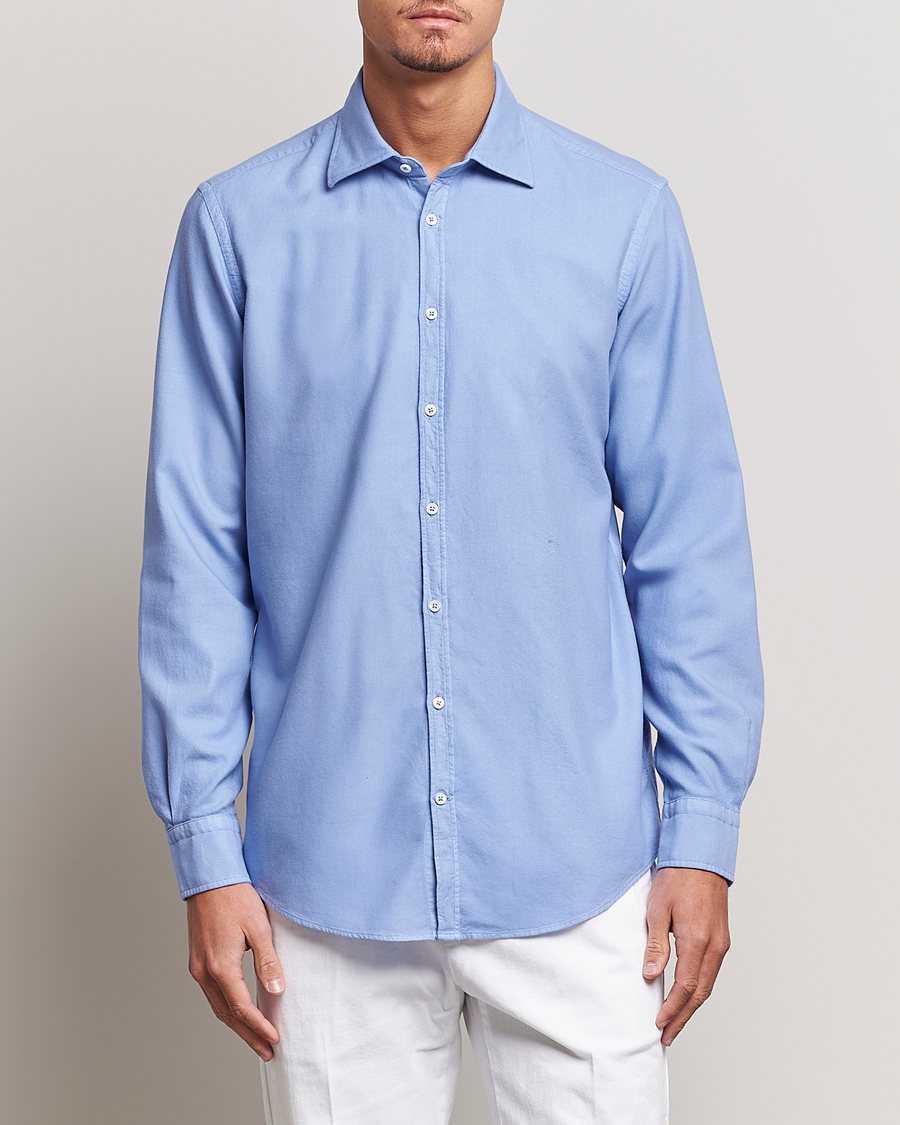 Herren | Hemden | Massimo Alba | Genova Vajella Flannel Shirt Capri