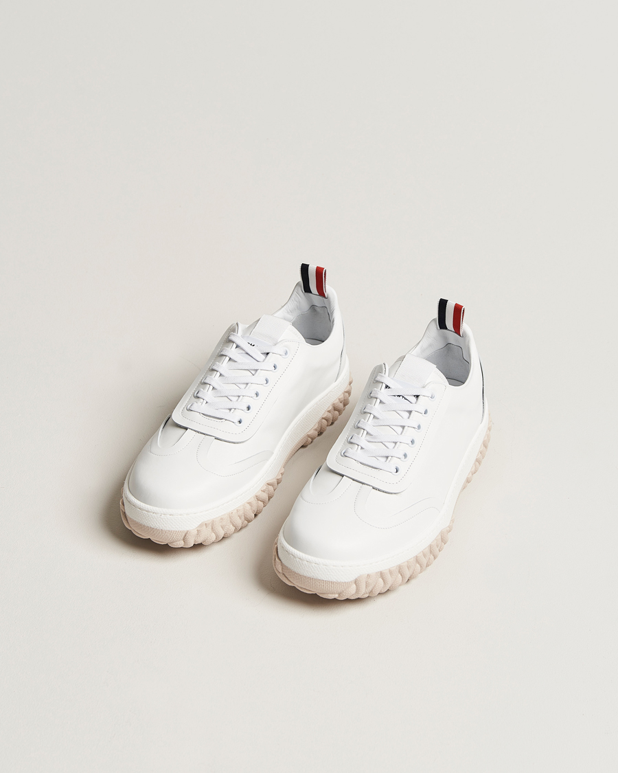 Herren | Thom Browne Cable Sole Field Shoe White | Thom Browne | Cable Sole Field Shoe White