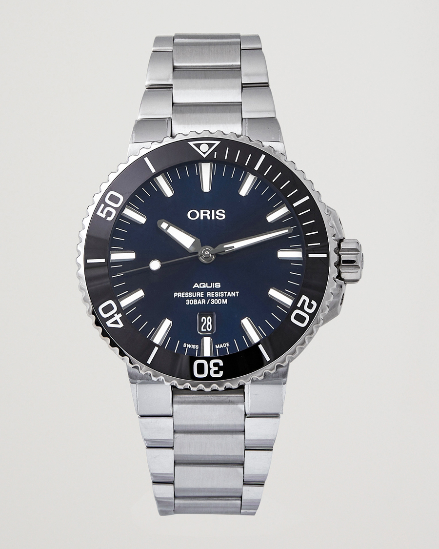 Herren | Oris Aquis Date 43,5mm Blue | Oris | Aquis Date 43,5mm Blue