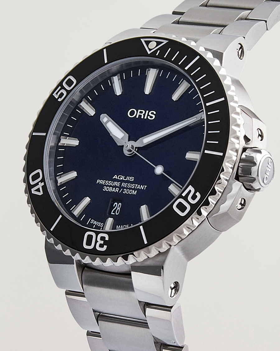 Herren | Oris Aquis Date 43,5mm Blue | Oris | Aquis Date 43,5mm Blue