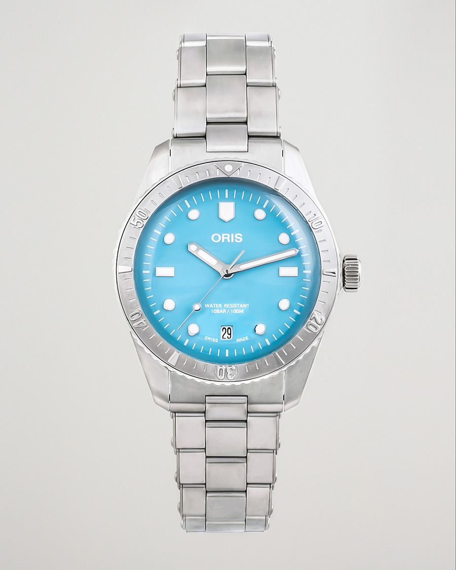 Herren | Oris Divers Sixty-Five 38,5mm Cotton Candy Blue | Oris | Divers Sixty-Five 38,5mm Cotton Candy Blue