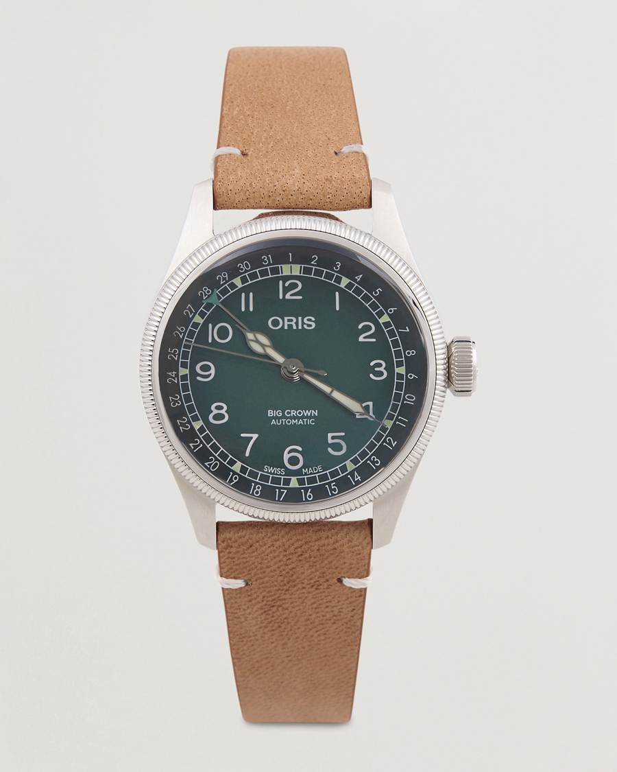 Herren | Oris Big Crown Pointer Date 38mm Green | Oris | Big Crown Pointer Date 38mm Green