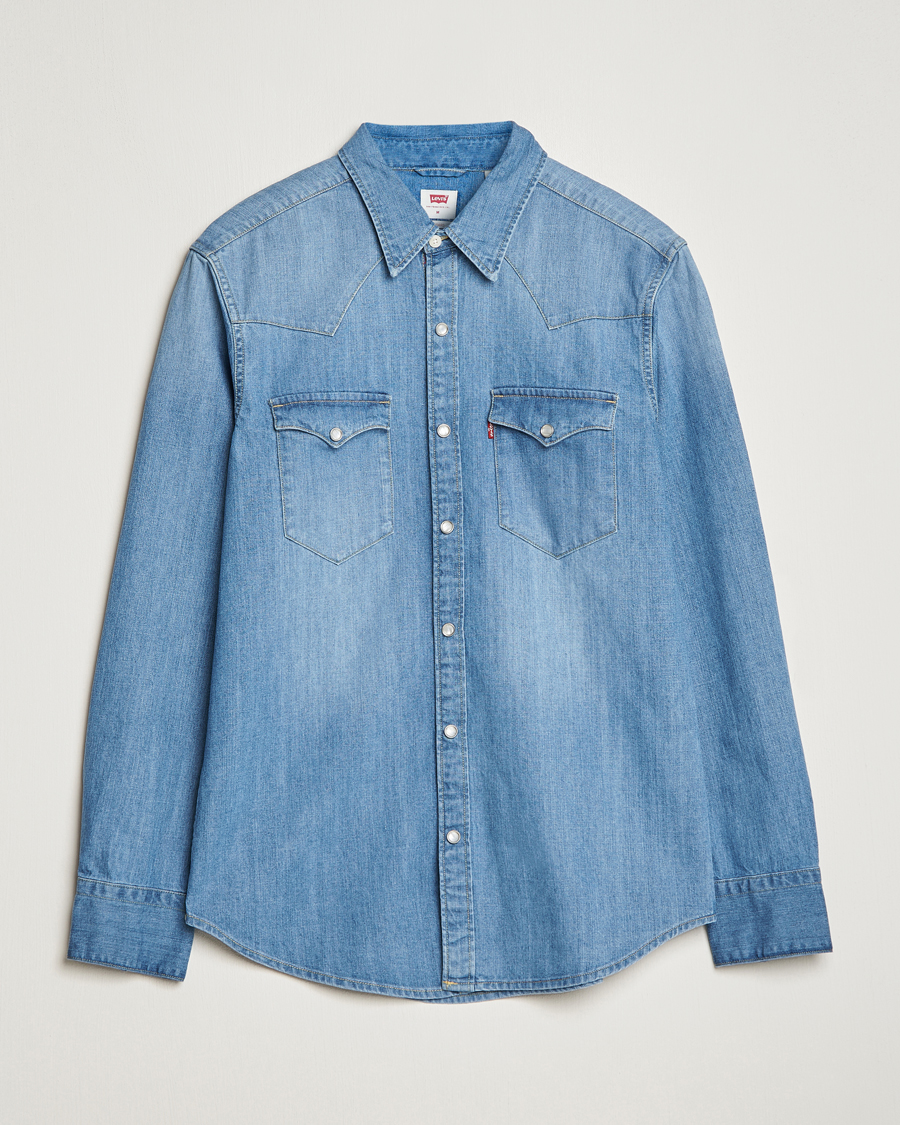 Herren | Hemden | Levi's | Barstow Western Standard Shirt Light Blue