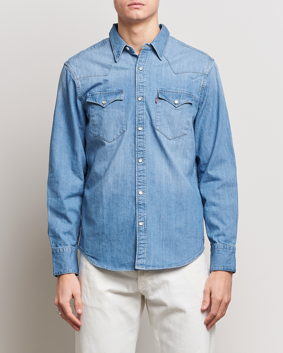 Herren | Hemden | Levi's | Barstow Western Standard Shirt Light Blue